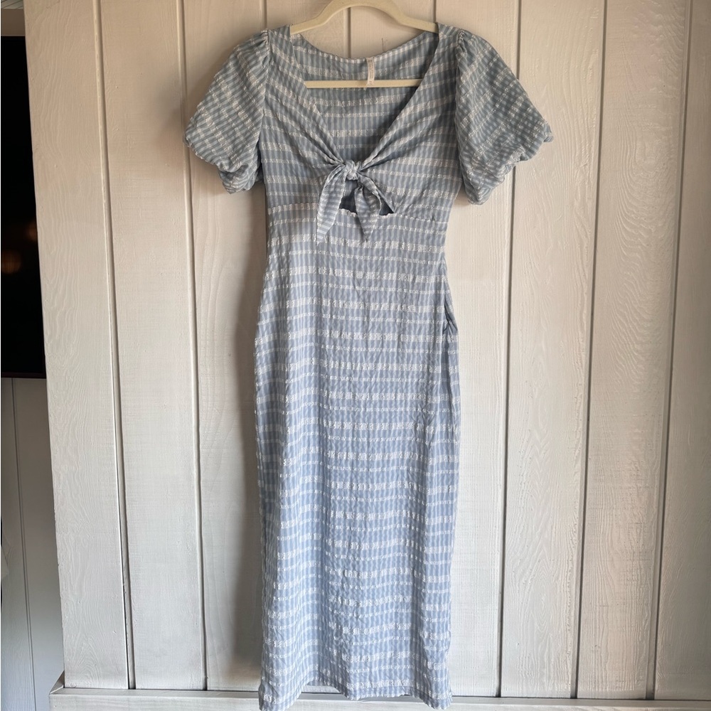 Urban Outfitters Plaid Midi Dress